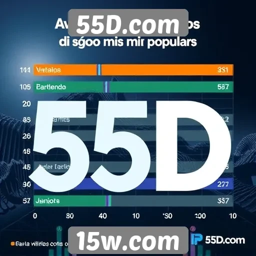Avaliação dos jogos mais populares em 55D.com